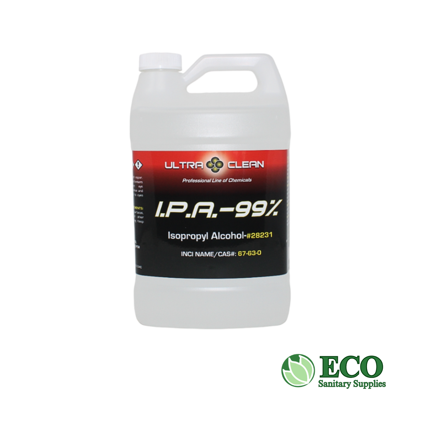 Ultra Clean IPA (Isopropyl Alcohol) 99%, 4 Gallons / Case