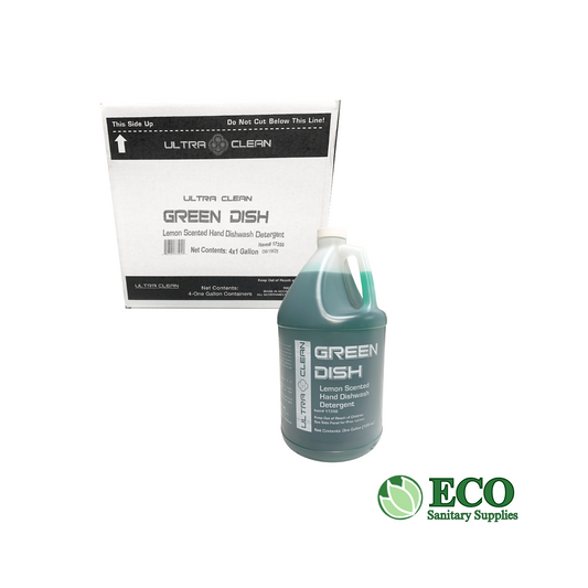 Green Dish Lemon Scented Hand Dishwashing Detergent 4 Gallon / Case