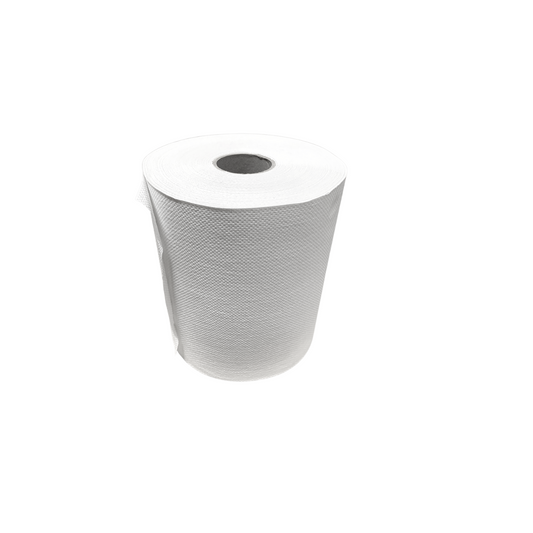 Roll Towel 8in 600ft White 12 rolls/cs 40-005 HRT3848