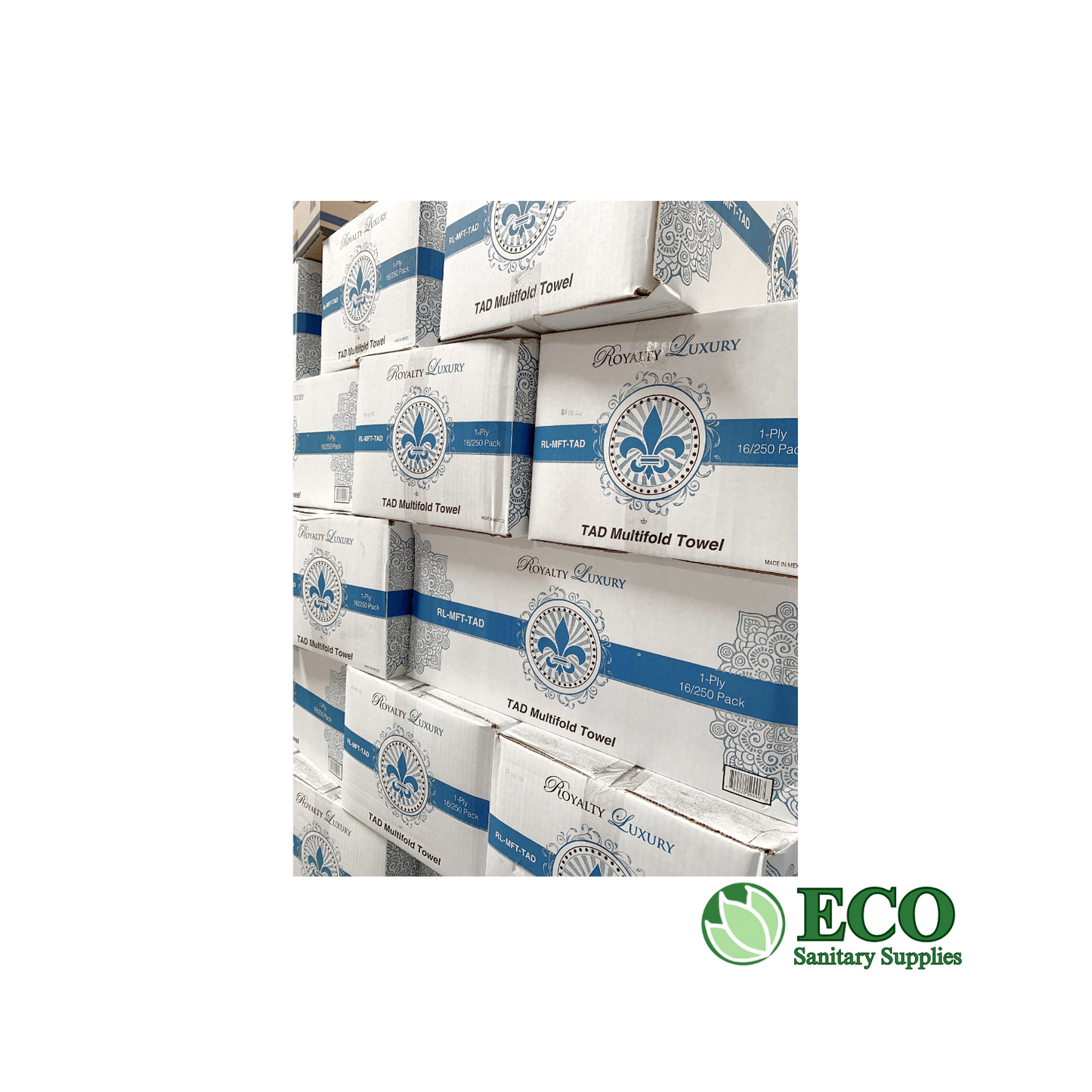 Royalty Multifold Towel Luxury TAD 16/250 4,000 Sheets / Case