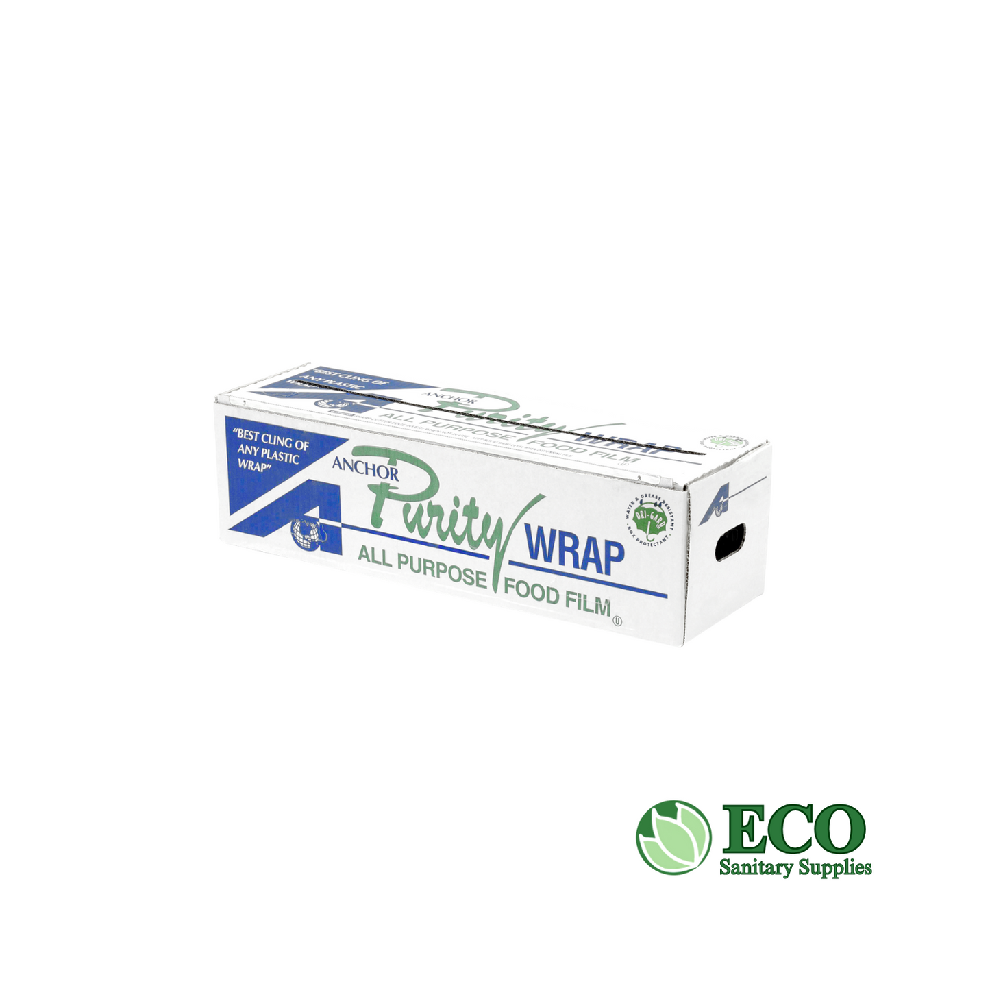 Anchor Packaging Purity Wrap 18in x 2000' Cutter Box Cling Film