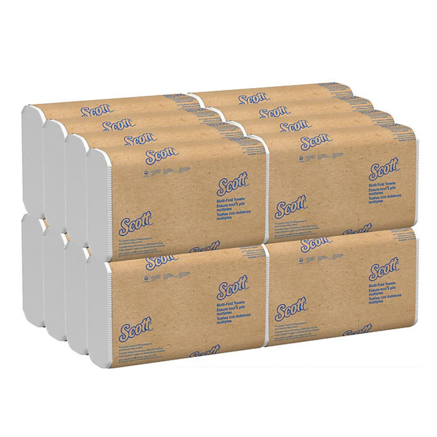Scott Multifold Towel 16pks/cs 4000 sheets/cs 01804-50