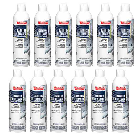 Stainless Steel Cleaner 12 Cans / Case