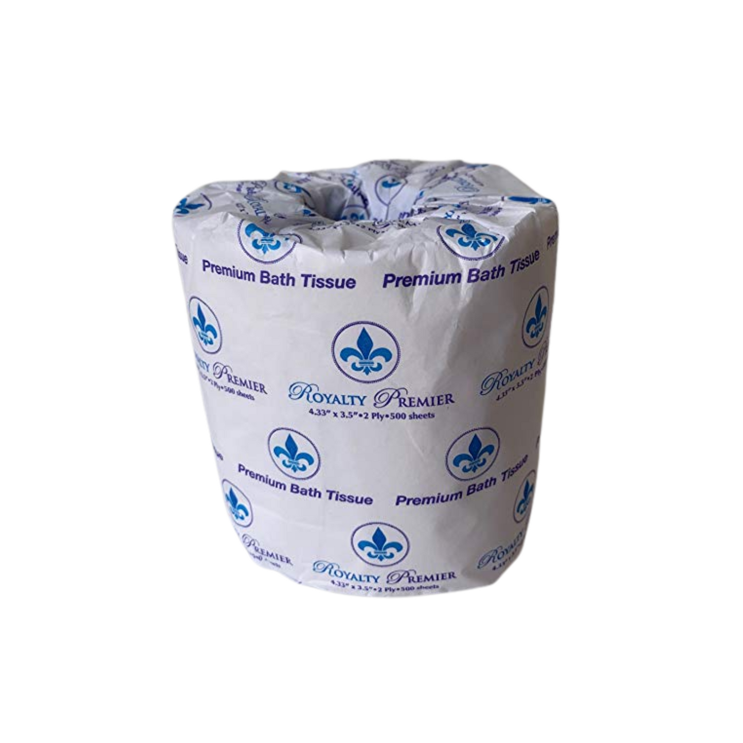 Royalty Premier Bath Tissue Paper 500 Sheets 96 Rolls / Case