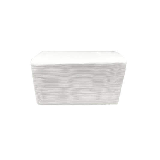 White Interfold Napkin Virgin, 2ply 20*16.5cm 250pcs/bag 24bags/case