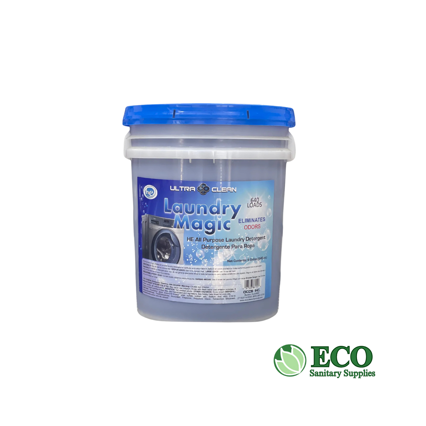 Laundry Magic Liquid Laundry Detergent 5Gal/Pail Lid