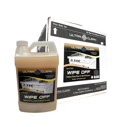 Ultra Clean Wipe Off Oven & Grill Cleaner 4 Gallons / Case
