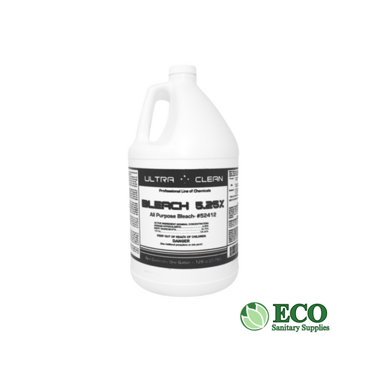 All Purpose Bleach Chlorine 5.25% 4 Gallons / Case