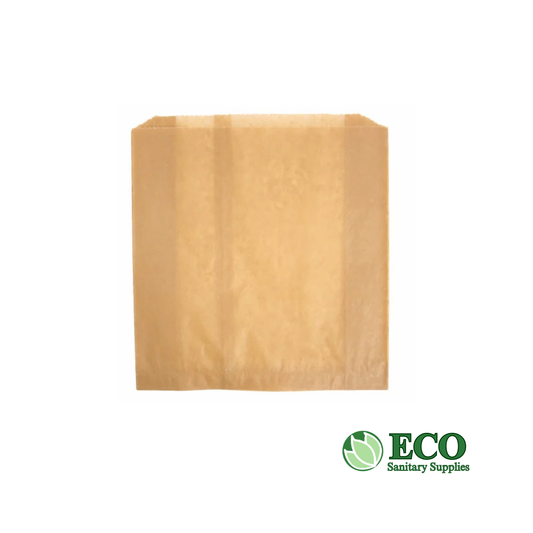 HOS6141 HOSPECO Waxed Kraft Liners, 10.5in x 9.38in, Brown, 250/Carton