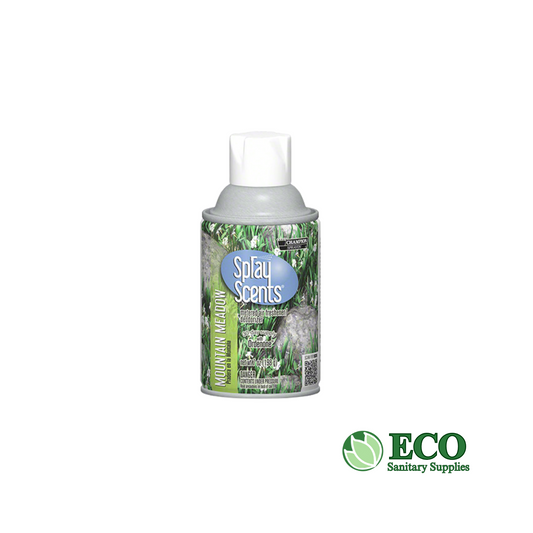 Champion Sprayscents™ Metered Air Fresh - Mountain Meadow, 7oz, 12 Cans / Case