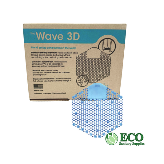 The Wave 3D Urinal Screen 10/Box EACH