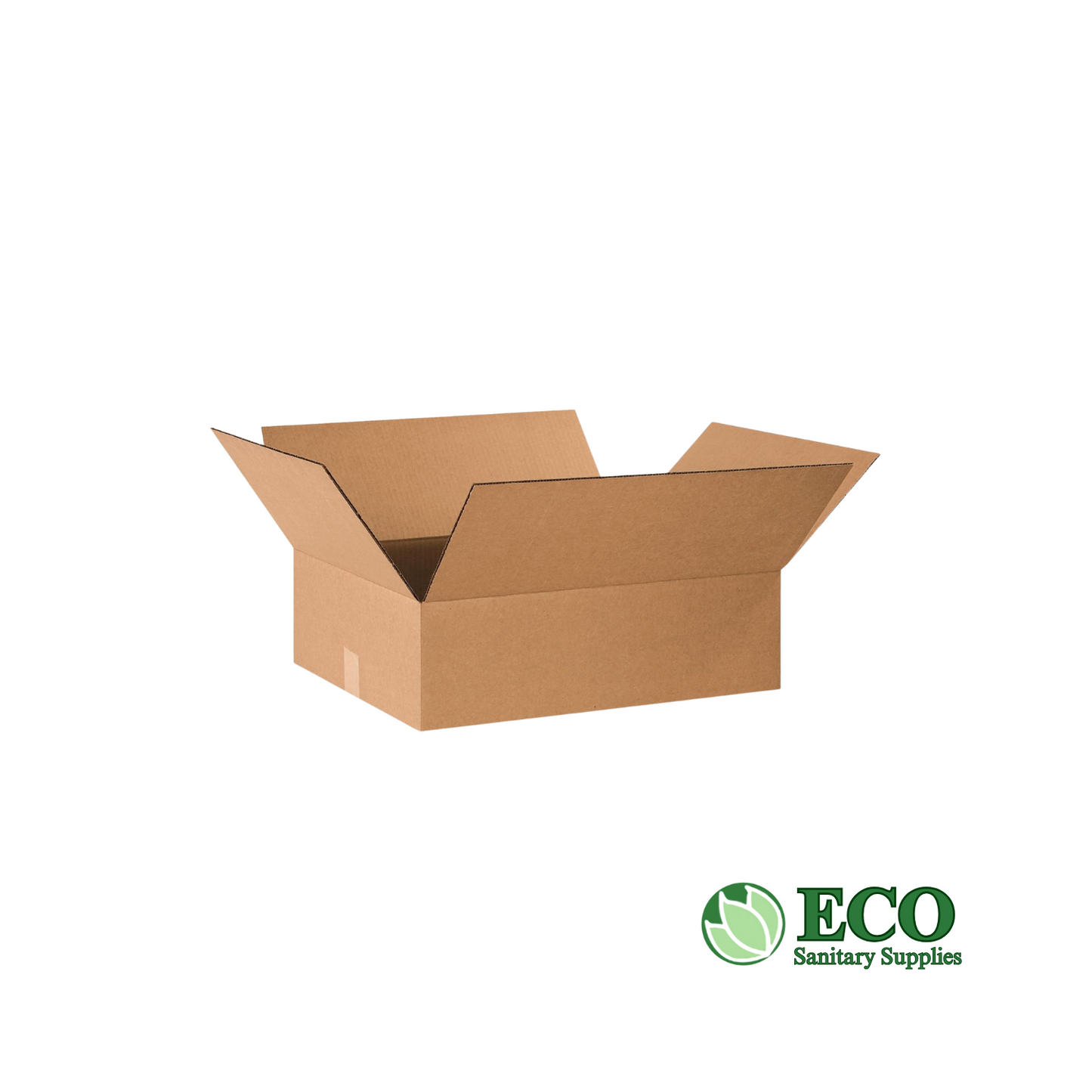 21-1/8 x 16-5/8 x 6-5/8in Corrugated Box RSC K Plain