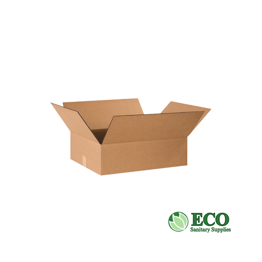 21-1/8 x 16-5/8 x 6-5/8in Corrugated Box RSC K Plain