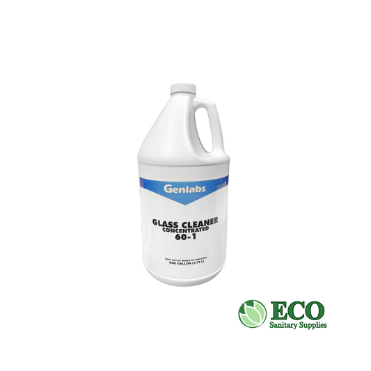 Glass Cleaner Concentrate, 60:1. 4 Gallons / Case