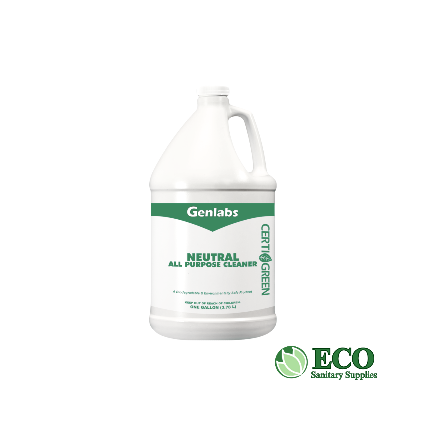 Genlabs Certi-Green All Purpose Cleaner 4 Gallons / Case