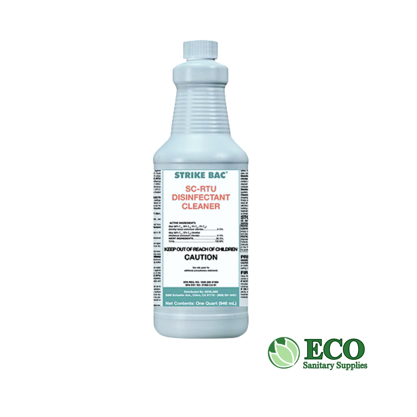 Strike Bac SC RTU Disinfectant Cleaner 32oz