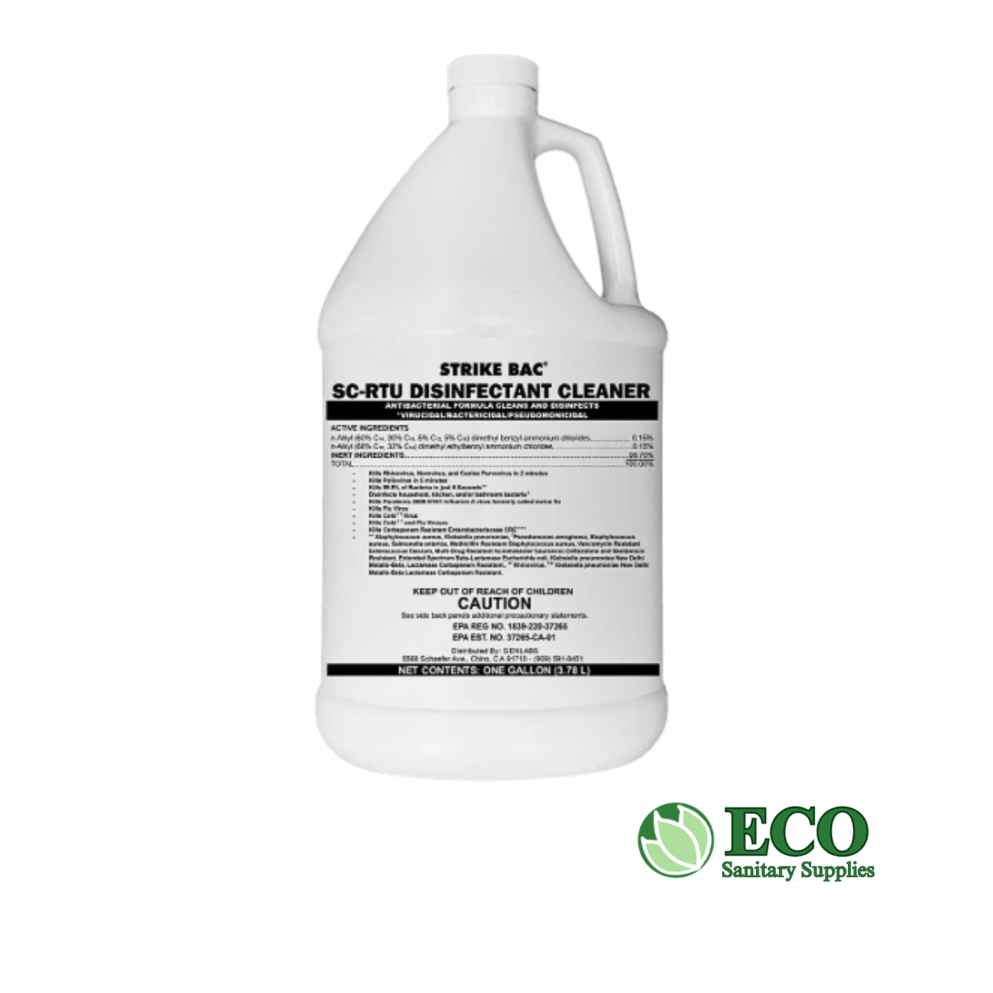 Strike Bac SC RTU Disinfectant Cleaner 32oz