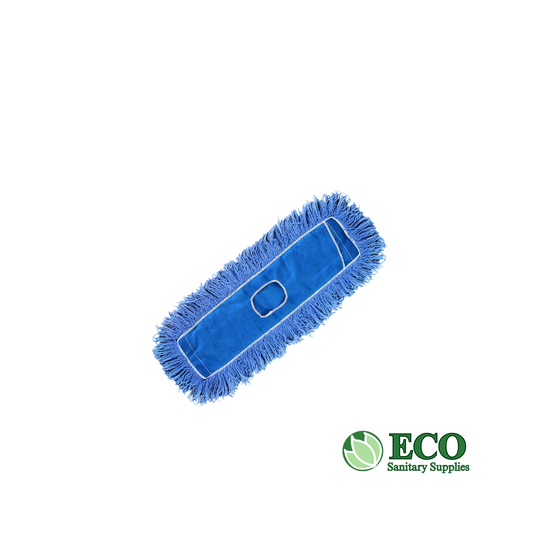 5in x 24in Dust Mop Refill Blue