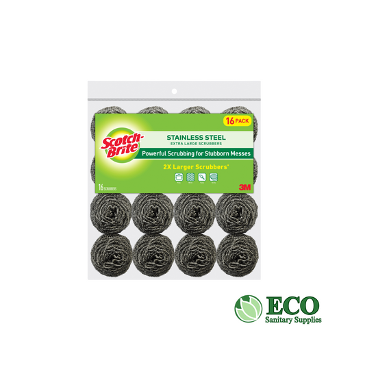 Scotch-Brite Stainless Steel Scrubber 16pack