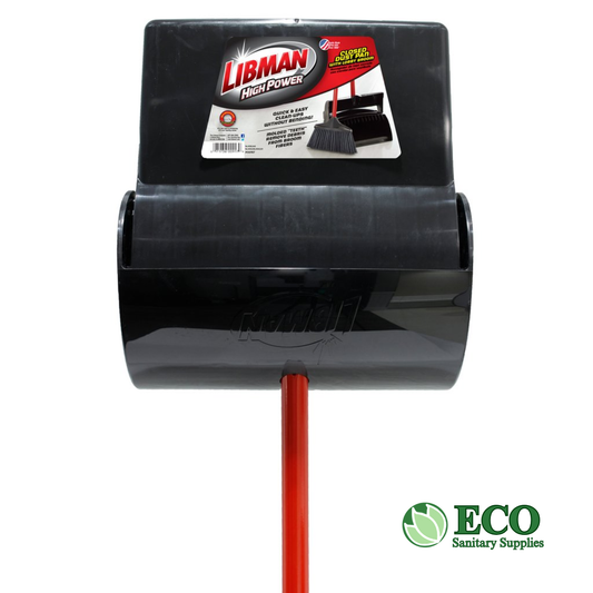 Libman Closed Dustpan with Lobby Broom