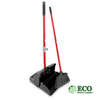 Libman Closed Dustpan with Lobby Broom