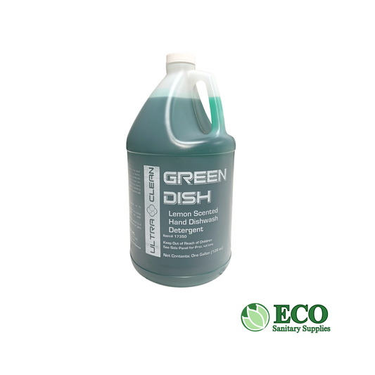 Green Dish Lemon Scented Hand Dishwashing Detergent 4 Gallon / Case