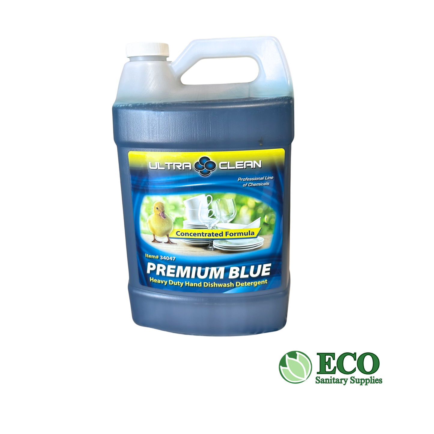 Heavy Duty Premium Blue Dish Wash 4 Gallons / Case