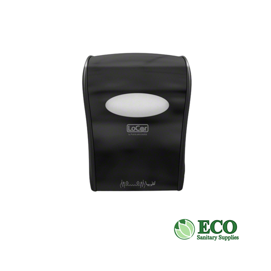 LoCor Mechanical Roll Towel Dispenser Black