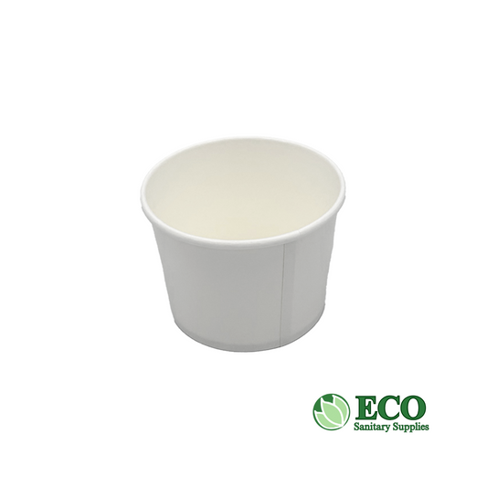 Empress Paper Food/Soup Container 12oz White 500/cs