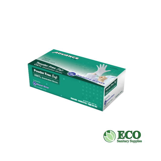 Vinyl Powder Free Glove Clear 1,000/cs IF48 (XS-XL)