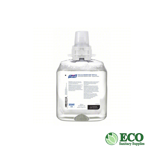 Healthy Soap Mild Foam, For CS4 Dispensers, Fragrance-Free, 1,250 ml, 4/Carton