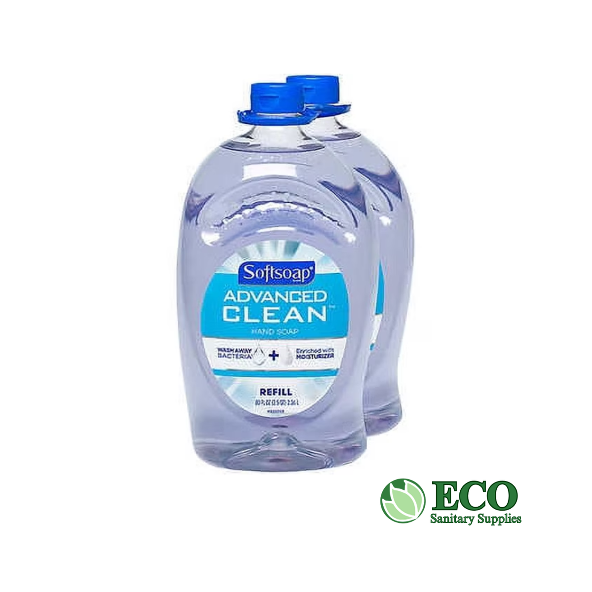 Softsoap Advanced Clean Liquid Hand Soap Refill 2pk - 80oz