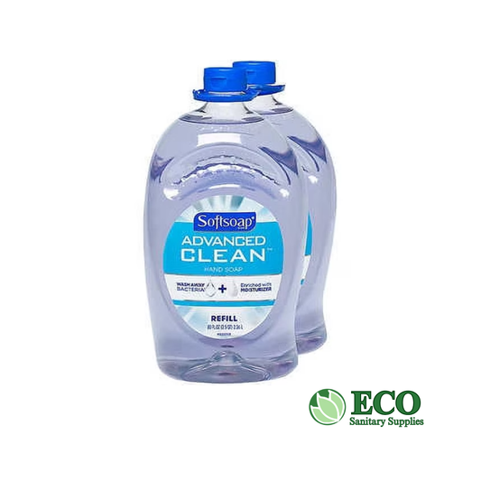 Softsoap Advanced Clean Liquid Hand Soap Refill 2pk - 80oz