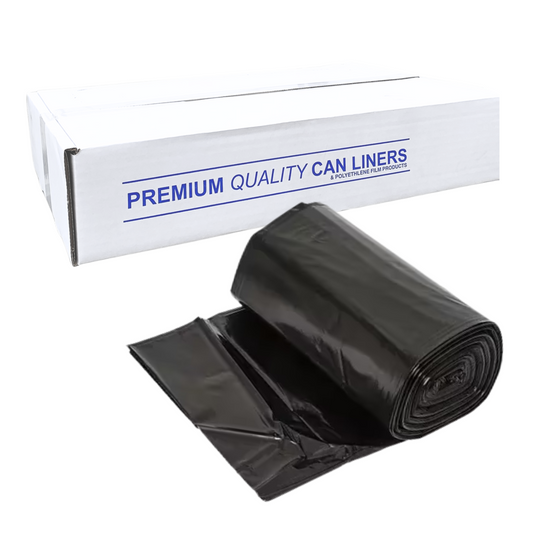 Trash Liners 40x46in 1.5Mil Black Gusset 100/cs (63 cases per pallet)