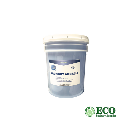 Laundry Miracle Detergent w/ White Ricky Lid 5 Gallon Pail