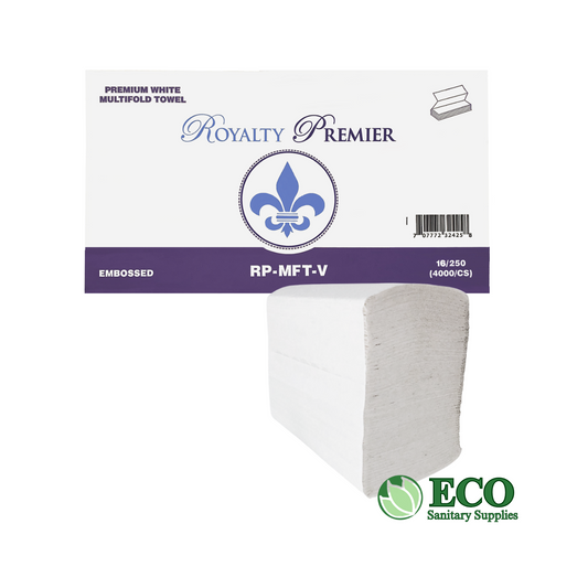 Royalty Multifold Towel Virgin 16/250 4000 Sheets / Case
