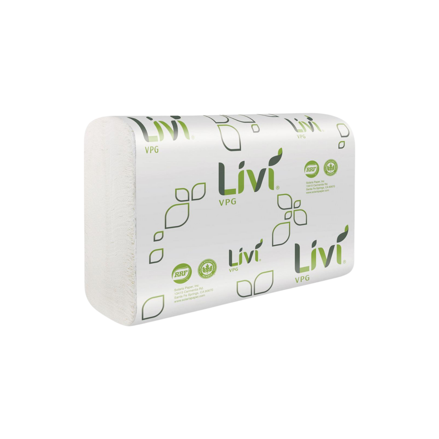Livi® VPG Multifold Towel 1-ply 250 sheets 16 packs 4000 Sheets / Case