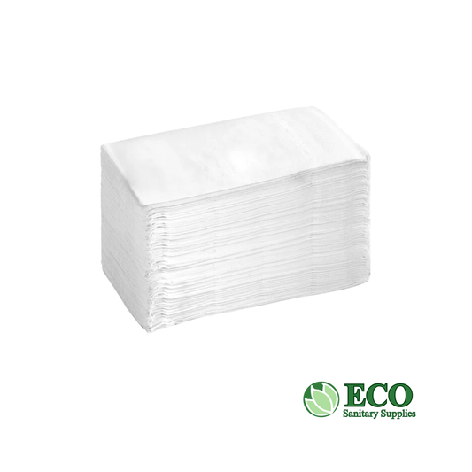 Luxary Dinner Napkin 2-ply 1/8 Fold 20/150 3,000 Napkins / Case