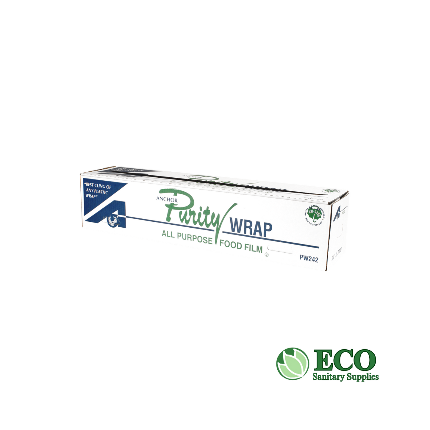 Anchor Packaging Purity Wrap 24in x 2000' Cutter Box Cling Film