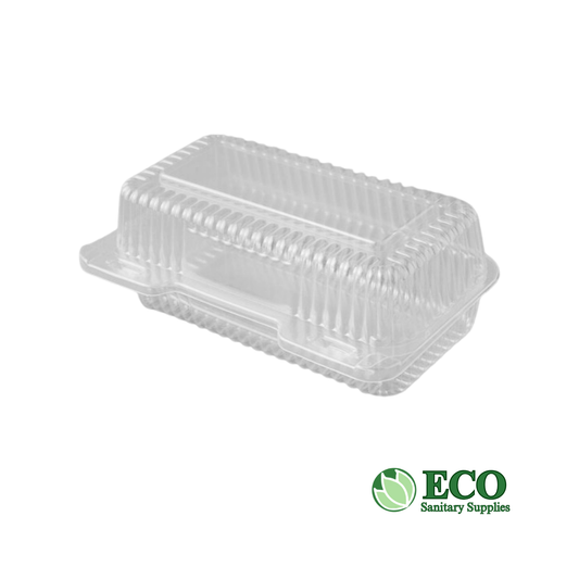 Wellcare Clear PS Hinged Container 9x5x3in 250pcs/cs