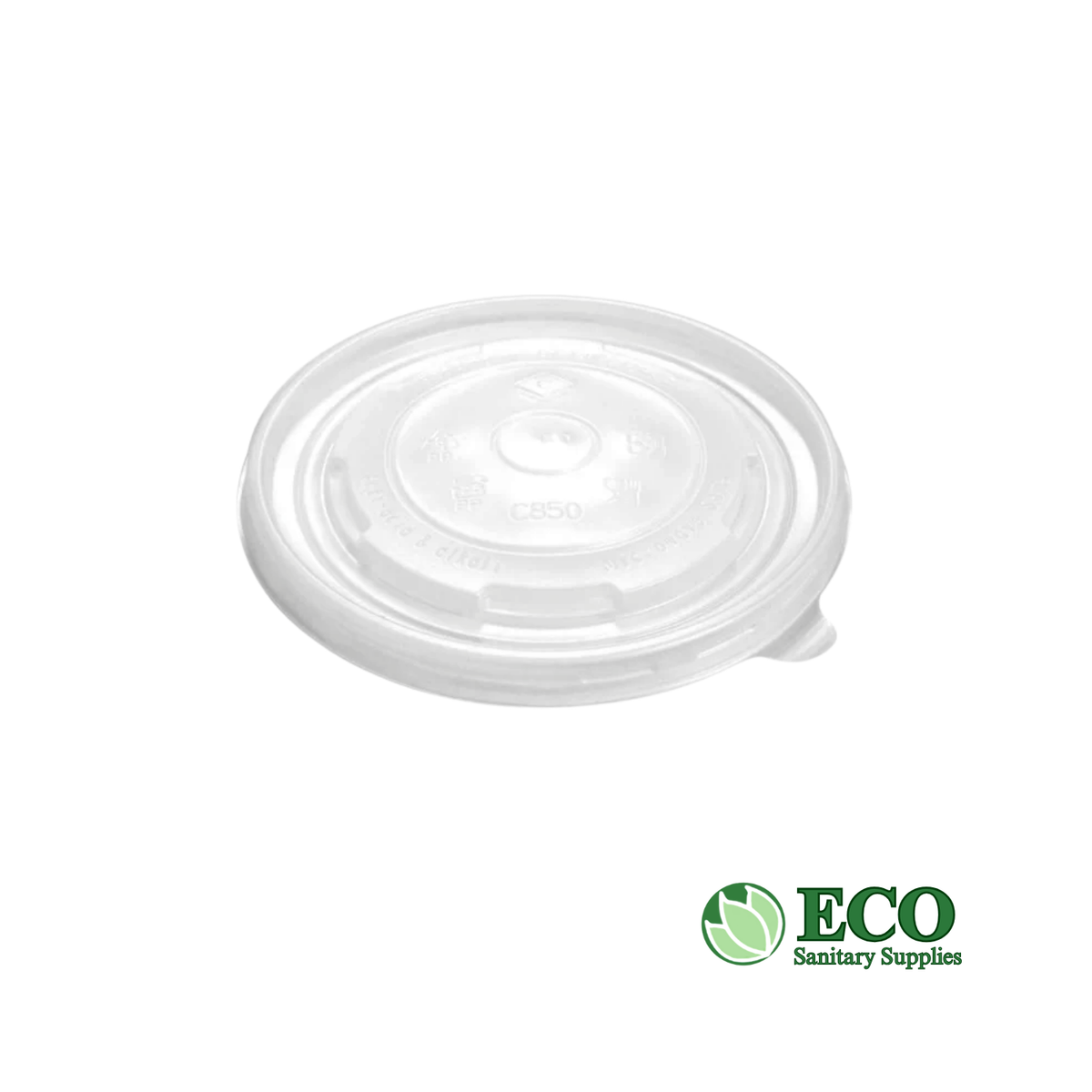Wellcare 142mm PP Plastic Flat Lid 600pcs/case (For PSC24)