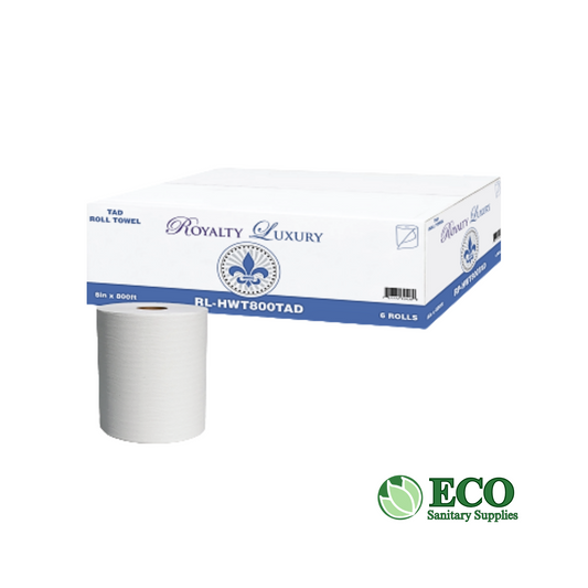 Royalty TAD Roll Towel 8in x 800ft 6 rolls/cs