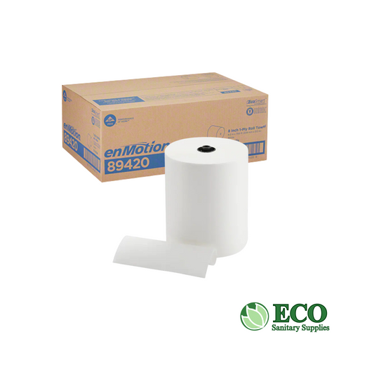 enMotion Roll Towel 8in 700ft 6 rolls/cs 89420