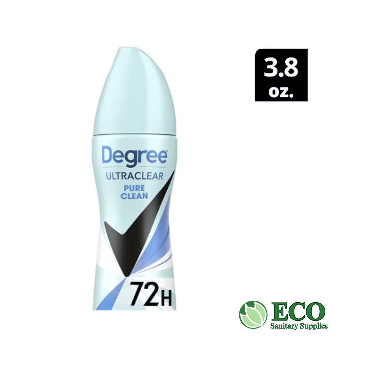 Degree Antiperspirant Dry Spray Pure Clean Deodorant for Women Anti White Marks and Yellow Stains 3.8 oz