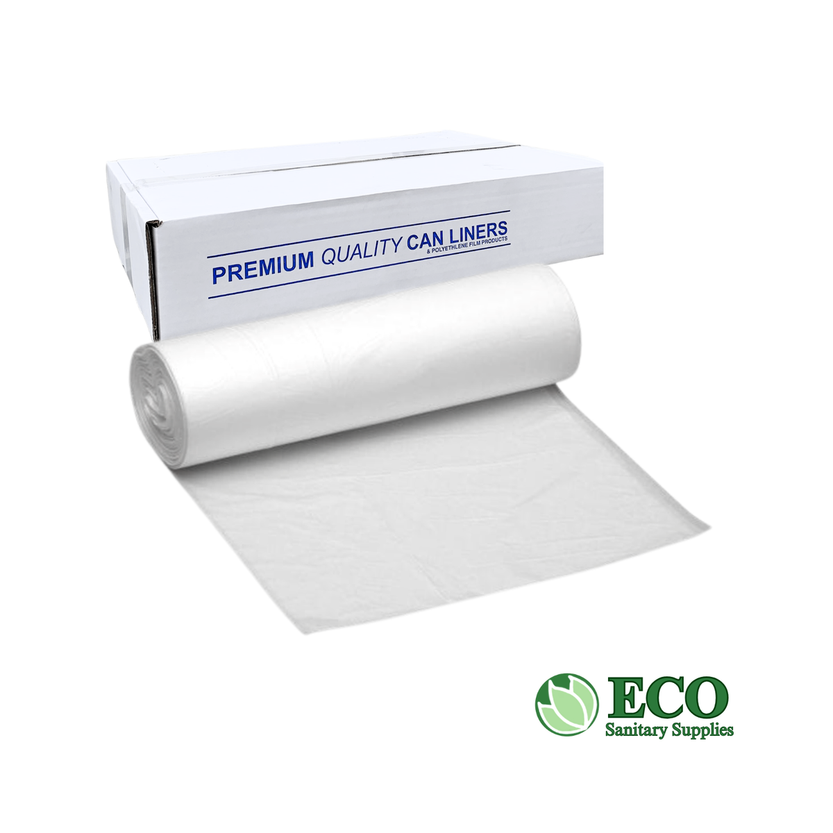 Trash Liners 20x22in 6Mic Natural 2000/cs