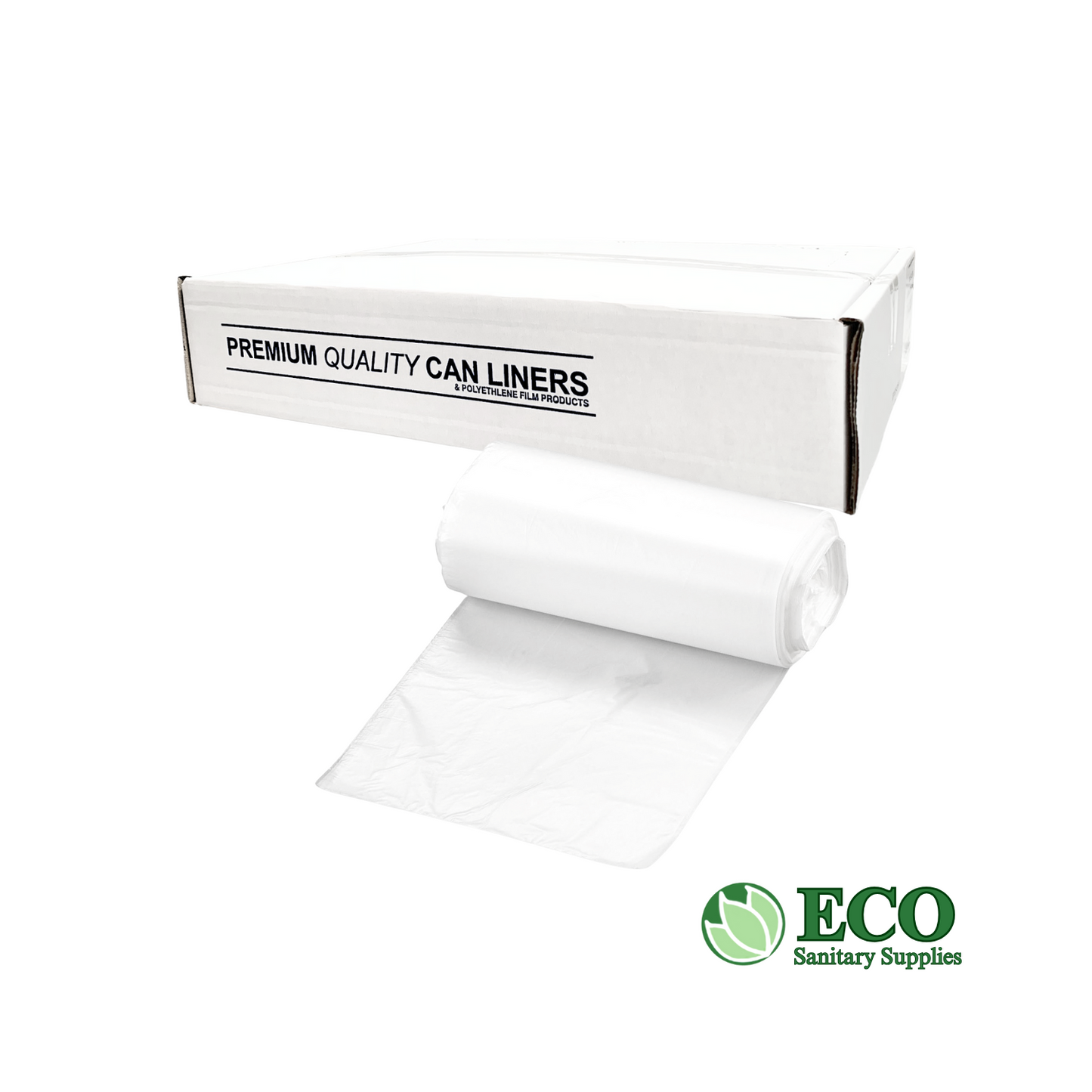Trash Liners 24x33in 6mic Natural 1000/cs