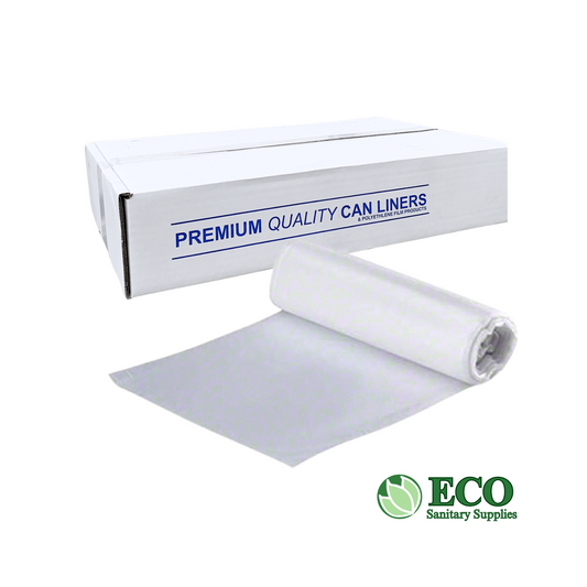 Trash Liners 30x37in 10Mic Natural 500/cs