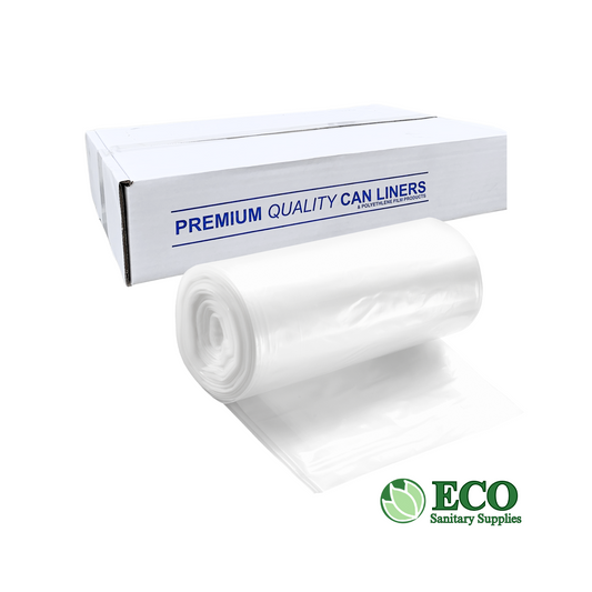 Trash Liners 40x48in 12MIC, Natural, 250 / Case