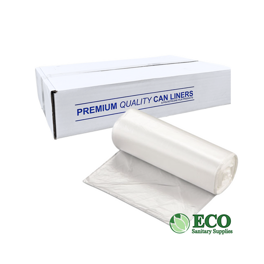 Trash Liners 40x48in 22Mic Natural 150/cs