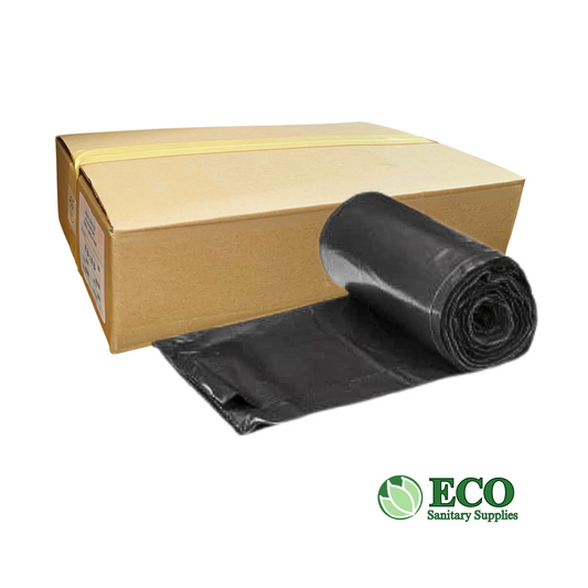 Trash Liners 30x36in 1.0Mil Black 250/cs